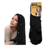 Jumbo Jumbão Black Beauty 400 Gramas Box Braids, Kanekalon