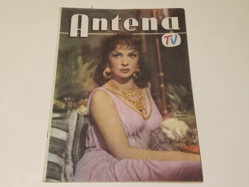 Revista Antena N° 1492 De 1959. Tapa: Gina Lollobrigida