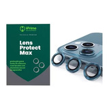 Película Hprime Aro Lente Azul P/ iPhone 15 Pro / 15 Pro Max