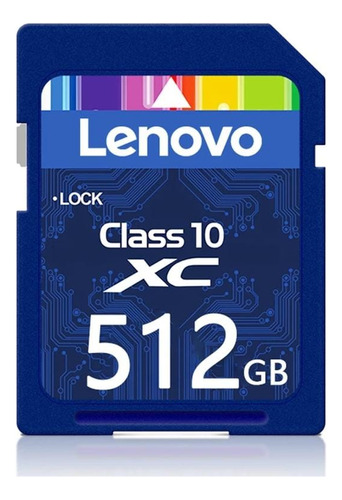 Cartão De Memoria P/ Maquina Fotografica Sdxc Lenovo 512gb