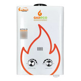 Calentador De Agua A Gas Glp Gaxeco Eco-6000 Blanco