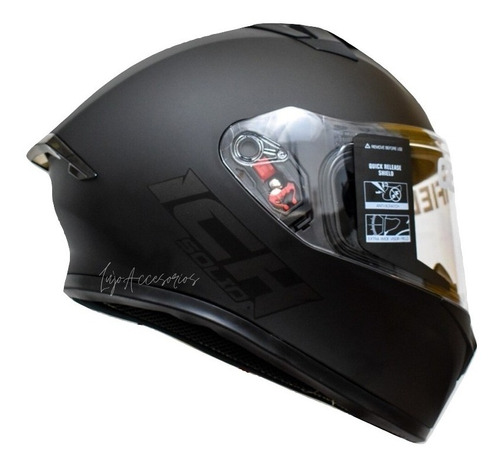 Casco Integral Ich 503 Certificado Placas Gratis 