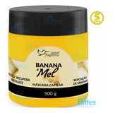 5 Máscara Banana E Mel Suave Fragrance Cosméticos Atacado