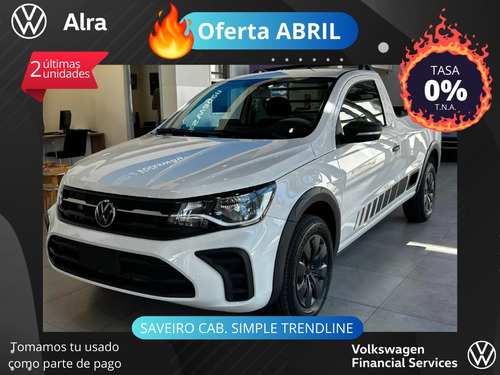 Volkswagen Saveiro 1.6msi Cabina Simple Trendline 2024 0km 1