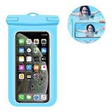 Funda Impermeable Tactil Celular Delivery Moto Bici Lluvia