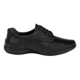 Zapato Negro Servicio Dama Flexi 00186