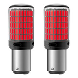 Par Luz De Freio Em Led Vermelho P21/5w Bay15d 1157 Canbus