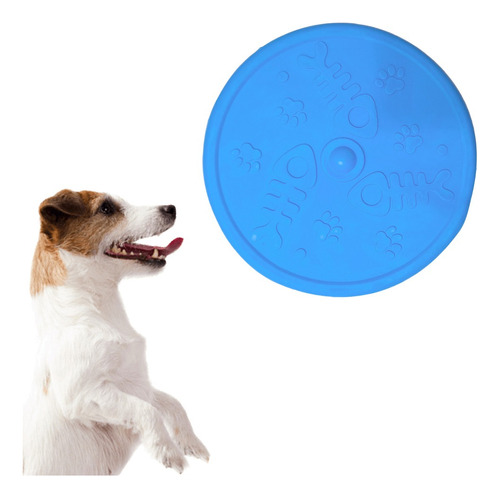 Frisbee Para Perros Disco De Goma Flexible Med 20cm