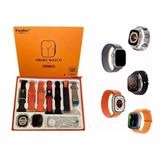 Smartwatch S100 Ultra9 Sete 7 Pulseiras Relógio Inteligente