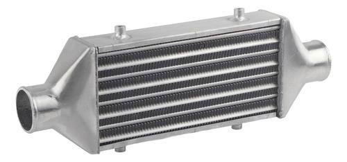 Intercooler De Montaje Frontal Universal Turbo 63 Mm Diámetr