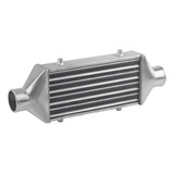 Intercooler De Montaje Frontal Universal Turbo 63 Mm Diámetr