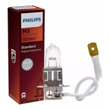 10 Lâmpadas Farol H3 24v Original Philips Caminhão E Ônibus