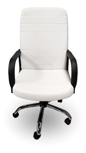 Sillón Escritorio Ergonimico Tango White Crom