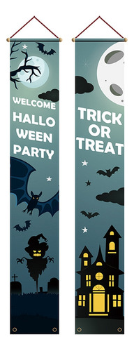 Decorações De Halloween, Cartazes De Varanda, Banner De Boas
