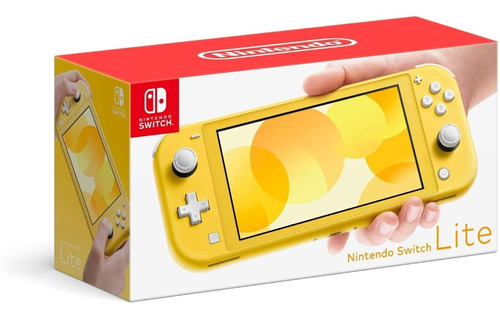 Consola Nintendo Switch Lite Color Amarillo + Obsequio