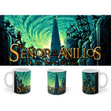 Rnm0345 Taza Tazon El Señor De Los Anillos Lord Of The Rings