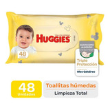 Toallas Húmedas  Triple Protección Oleo X48un Huggies