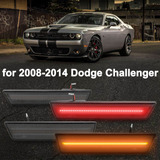 4 Luces Led De Marcador Lateral Para 08-14 Dodge Challenger