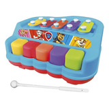 Piano Xilofone Patrulha Canina - Yes Toys Cor Azul