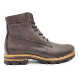 Botas Borcegos Hombre Cuero Zapatos Lluvia Suela Reforzada 