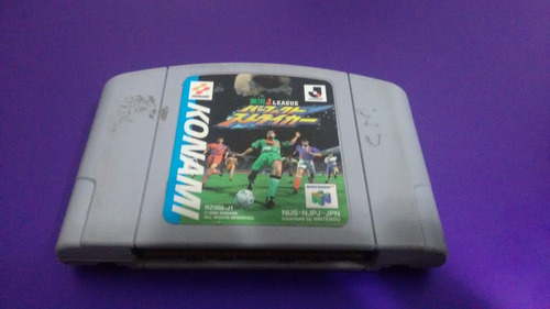 J. League Para Nintendo 64,excelente Titulo,checalo