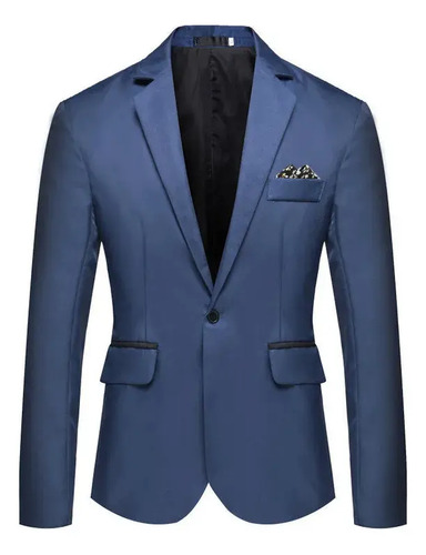 H+ Saco Blazer Hombre Caballero Slim Fit Premium Con Forro