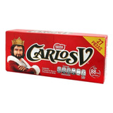 Chocolate Carlos V Barra Original Con Leche Caja De 27 Pzs