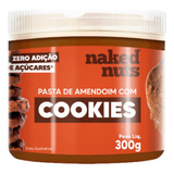 Pasta De Amendoim 300g Creme Proteico Cookies De Chocolate