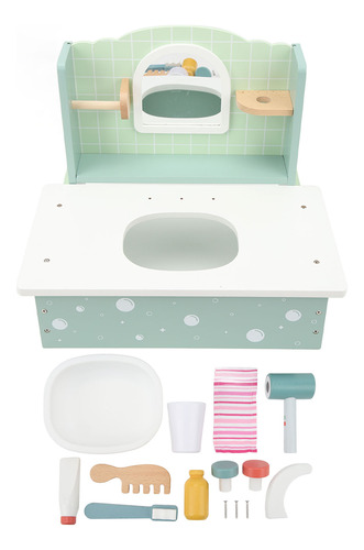 Juego De Tocador Para Niños Pequeños, Lavabo, Juguetes, Bell