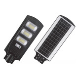 Lampara Reflector Led 90w Panel Solar Bateria Durable 6 Pz Carcasa Negro Luz Blanco Neutro