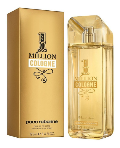 Perfume Paco Rabanne One Million Cologne X 125ml Masaromas Volumen De La Unidad 125 Ml