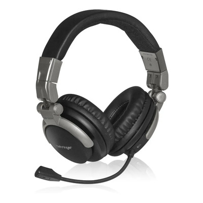 Audifonos Behringer Bb 560m Con Micrófono Dj Gamer Podcaster Color Negro | Envío gratis