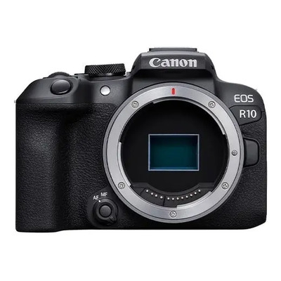Cámara Canon Mirrorless Eos R10 Cuerpo Color Negro | Meses sin interés