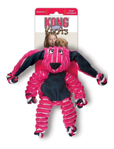 Kong Peluche Floppy Knots M/l Bunny Juguete Perro