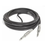 Cable Para Bafle Potencia Amplificador Plug Plug 5 Mts Pro