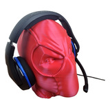 Suporte Para Headphone Headset Fone Ouvido Cabeça Deadpool