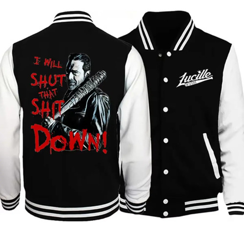 Negan-lucille, Uniforme Béisbol The Walking Dead Retro