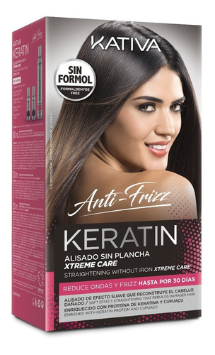 Alisado Kativa Sin Plancha Xtreme Care - mL a $219