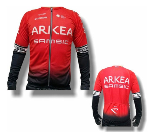 Jersey Ciclismo Licra Manga Larga Ruta / Mtb