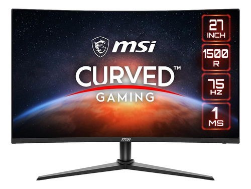 Msi G274cv, Monitor Para Juegos De 27 , 1920 X 1080 (fhd), V