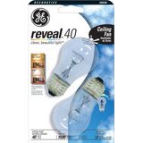 Ge Reveal Bombillas Para Ventilador De Techo (40 W, 2 Uni