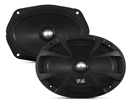 Falante Medio Grave 6x9 Pol Hurricane 460w Rms Mb-690 Carro