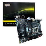 Placa Mãe Lga1700 Chipset Intel H610 Ddr4 Lan 100 64gb Usb