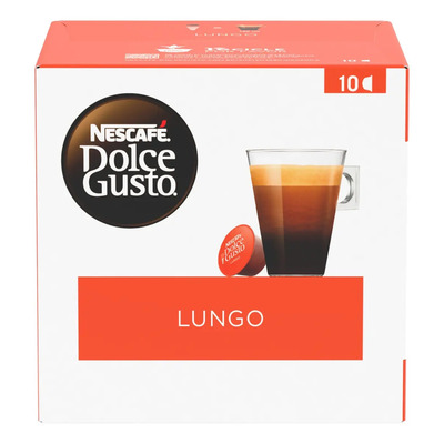 Nescafé Dolce Gusto Lungo café em cápsula torrado e moído 70gr 10 unidades | MercadoLivre