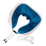 Massageadora De Pescoço E Lombar Recarregável (azul)