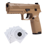 Pistola Sig Sauer P320 .177 Co2 Pellets Blowback Arena Xtr C