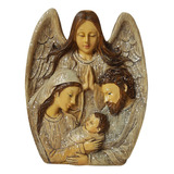 Pesebre Navidad Sagrada Familia Con Angel Nacimiento (italy)