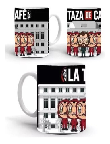 Taza De La Casa De Papel