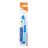 Cepillo De Dientes Infantil Biodegradable Curaprox Baby 4260 Ultra Suave Azul Pack X 2 Unidades