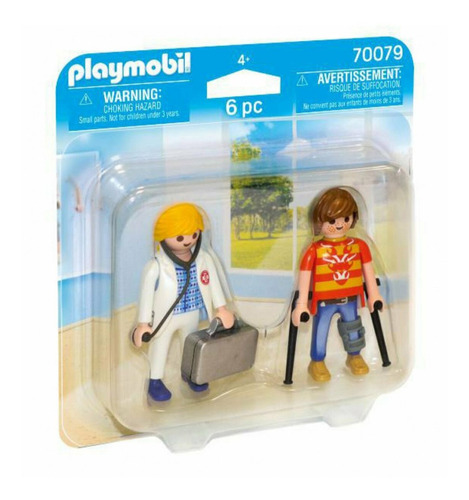 Playmobil Duo Pack Dos Muñecos Juguete Accesorios Original